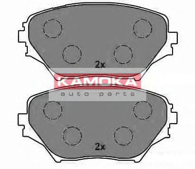 JQ1013028 KAMOKA Brake System Brake Pad Set, disc brake