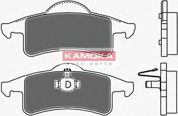 JQ1013048 KAMOKA Brake Pad Set, disc brake