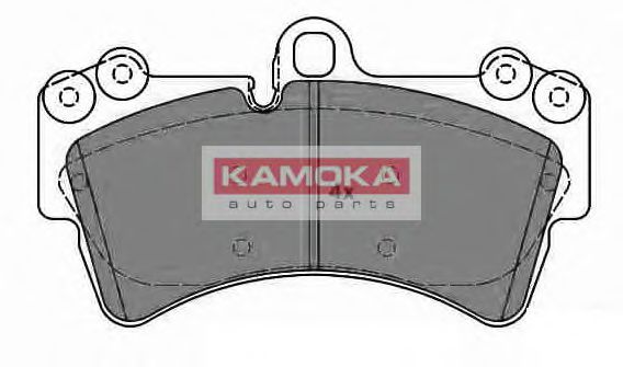 JQ1013252 KAMOKA Brake System Brake Pad Set, disc brake