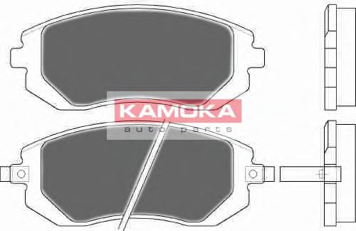 JQ1013278 KAMOKA Brake System Brake Pad Set, disc brake