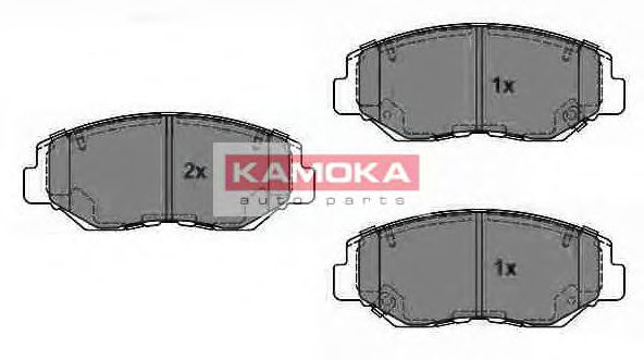 JQ1013316 KAMOKA Тормозная система Комплект тормозных колодок, дисковый тормоз
