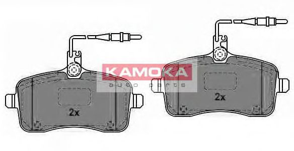 JQ1013450 KAMOKA Brake Pad Set, disc brake