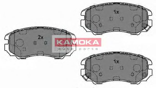 JQ1013466 KAMOKA Brake System Brake Pad Set, disc brake