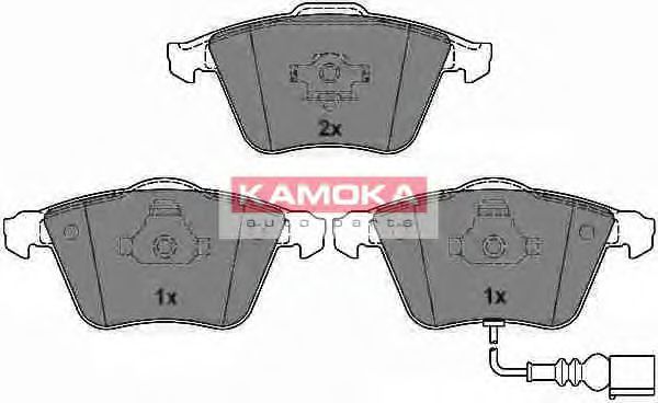 JQ1013530 KAMOKA Brake System Brake Pad Set, disc brake