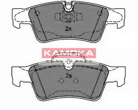 JQ1013662 KAMOKA Brake System Brake Pad Set, disc brake