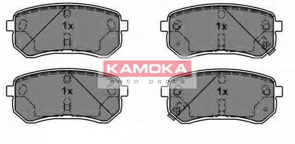 JQ1013804 KAMOKA Brake System Brake Pad Set, disc brake