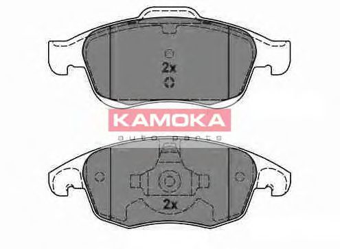 JQ1013942 KAMOKA Brake System Brake Pad Set, disc brake
