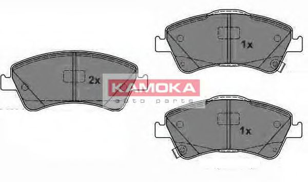 JQ1018094 KAMOKA Brake System Brake Pad Set, disc brake