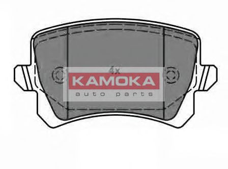 JQ1018116 KAMOKA Brake Pad Set, disc brake