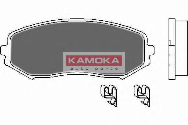 JQ1018120 KAMOKA Brake System Brake Pad Set, disc brake