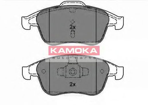 JQ1018136 KAMOKA Brake System Brake Pad Set, disc brake