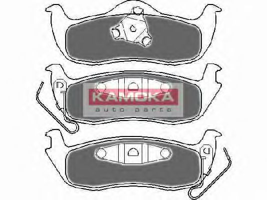 JQ1018150 KAMOKA Brake System Brake Pad Set, disc brake