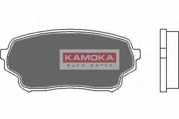 JQ1018154 KAMOKA Brake System Brake Pad Set, disc brake