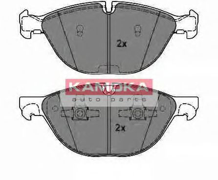 JQ1018158 KAMOKA Brake Pad Set, disc brake