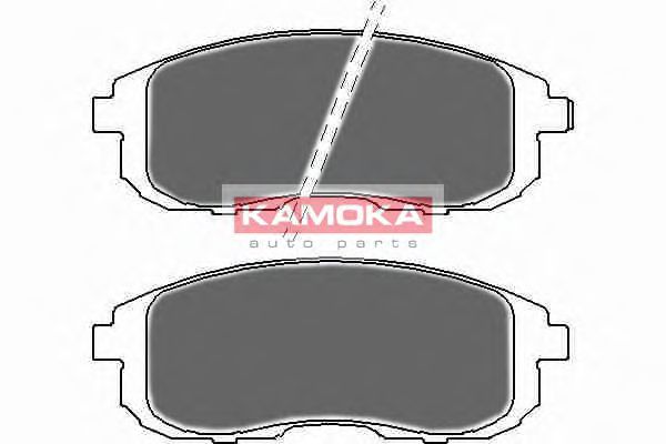 JQ1018224 KAMOKA Brake System Brake Pad Set, disc brake