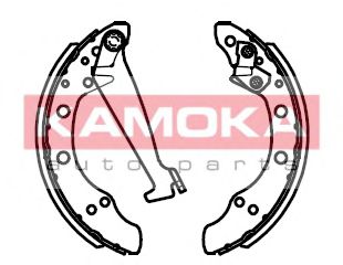 JQ202007 KAMOKA Brake System Brake Shoe Set