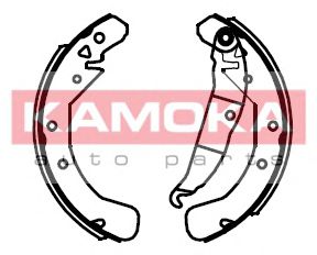 JQ202011 KAMOKA Brake System Brake Shoe Set