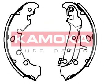 JQ202028 KAMOKA Brake System Brake Shoe Set