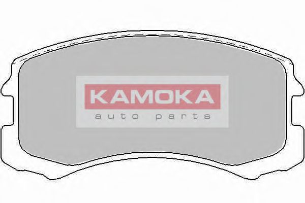 JQ101130 KAMOKA Brake System Brake Pad Set, disc brake