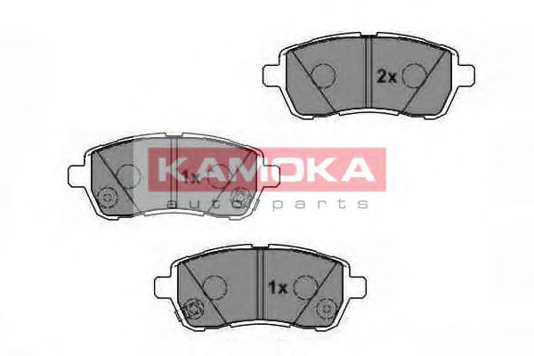 JQ1018454 KAMOKA Brake System Brake Pad Set, disc brake