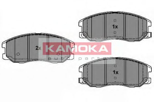JQ1018616 KAMOKA Brake System Brake Pad Set, disc brake