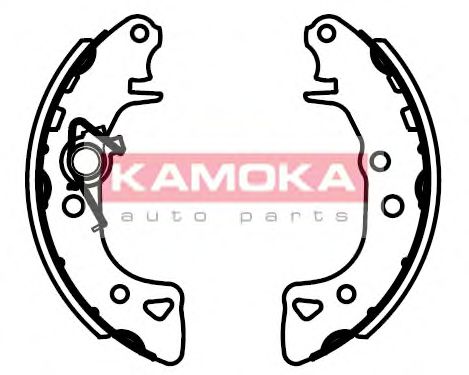JQ202066 KAMOKA Brake System Brake Shoe Set