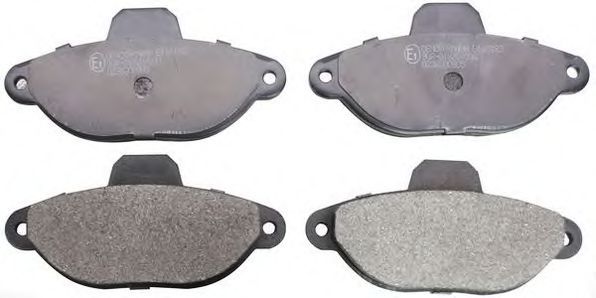 B110183 DENCKERMANN Brake Pad Set, disc brake
