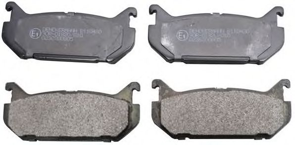 B110430 DENCKERMANN Brake Pad Set, disc brake