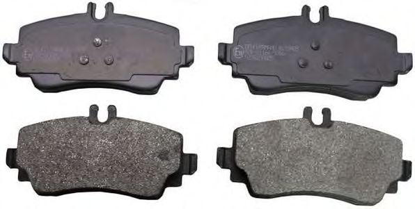 B110439 DENCKERMANN Brake Pad Set, disc brake