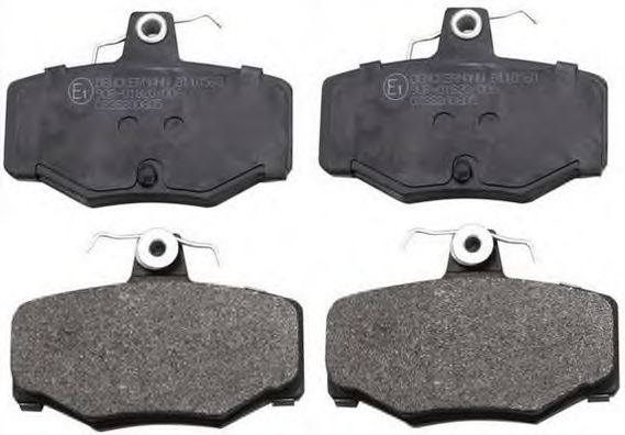 B110560 DENCKERMANN Brake Pad Set, disc brake