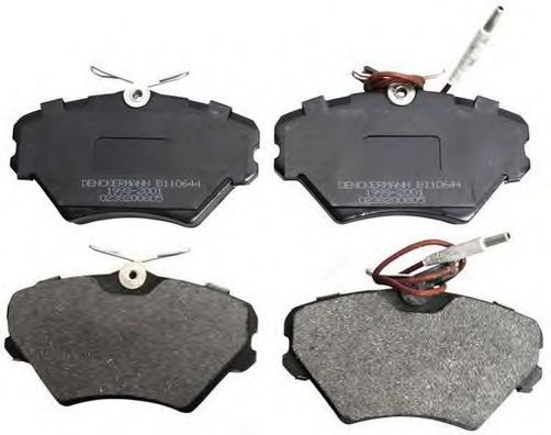 B110644 DENCKERMANN Brake Pad Set, disc brake