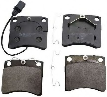 B110799 DENCKERMANN Brake Pad Set, disc brake