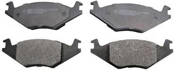 B110836 DENCKERMANN Brake Pad Set, disc brake