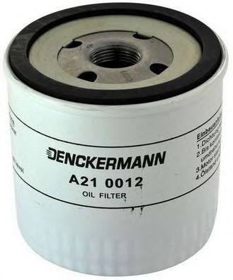 A210012 DENCKERMANN Lubrication Oil Filter