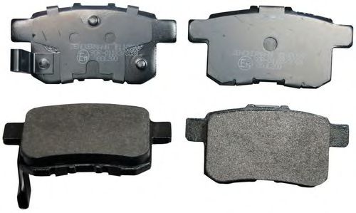 B110990 DENCKERMANN Brake Pad Set, disc brake