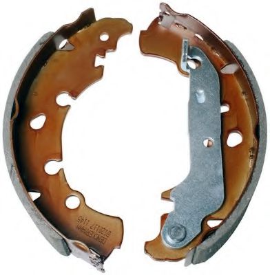 B120117 DENCKERMANN Brake Pad Set, disc brake
