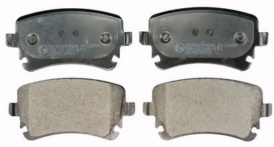 B110854 DENCKERMANN Brake System Brake Pad Set, disc brake