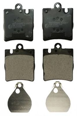 B110877 DENCKERMANN Brake Pad Set, disc brake