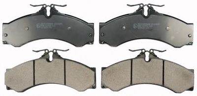 B110889 DENCKERMANN Brake Pad Set, disc brake