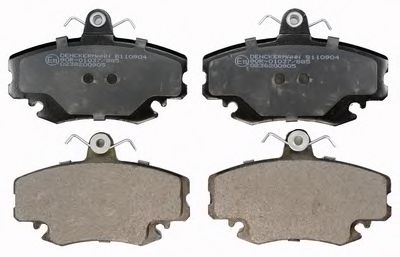 B110904 DENCKERMANN Brake Pad Set, disc brake