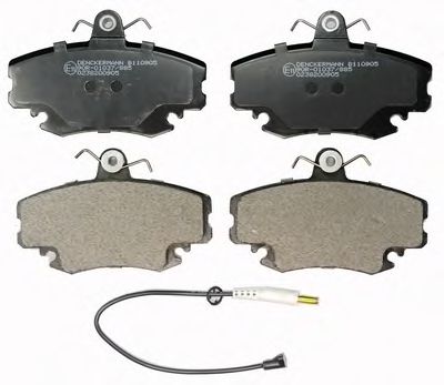 B110905 DENCKERMANN Brake Pad Set, disc brake