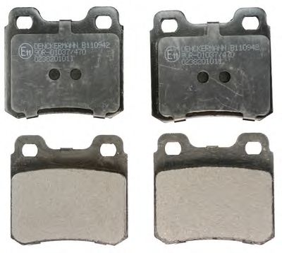 B110942 DENCKERMANN Brake Pad Set, disc brake