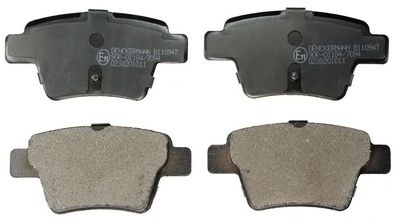 B110947 DENCKERMANN Brake Pad Set, disc brake