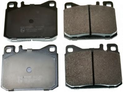 B111155 DENCKERMANN Brake Pad Set, disc brake