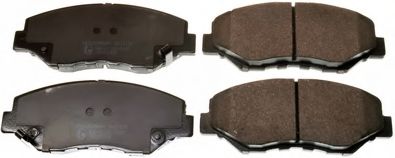 B111170 DENCKERMANN Brake Pad Set, disc brake