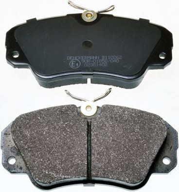 B110262 DENCKERMANN Brake Pad Set, disc brake