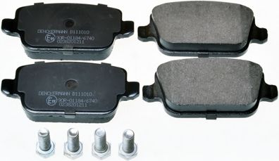 B111010 DENCKERMANN Brake System Brake Pad Set, disc brake
