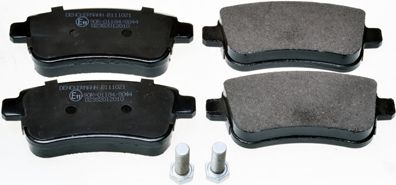 B111021 DENCKERMANN Brake Pad Set, disc brake