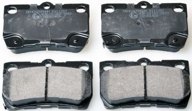 B111257 DENCKERMANN Brake Pad Set, disc brake