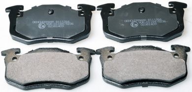 B111266 DENCKERMANN Brake Pad Set, disc brake